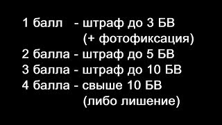 Нажмите для просмотра : ГАИ. Пикантный вопрос о штрафных баллах.