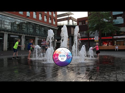 078tv - Verkoeling zoekende Statenplein