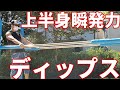 【瞬間筋力養成】動きのあるディップス各種