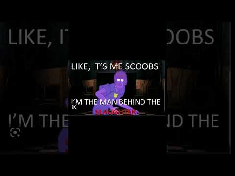 Shaggy is Purple Guy in the FNAF Movie