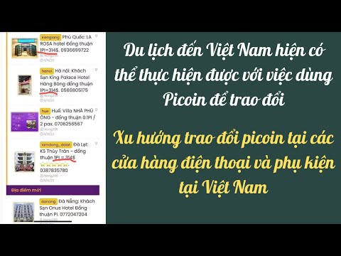 Hàng hóa và Du lịch đến Việt Nam có thể dùng Pi network để trao đổi