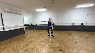 RAD Grade 3 Ballet Glissades, sissonnes and assembles (right side)