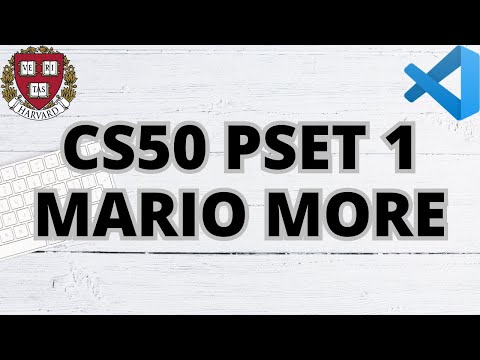 CS50 MARIO (More Comfortable) | PROBLEM SET 1 | SOLUTION