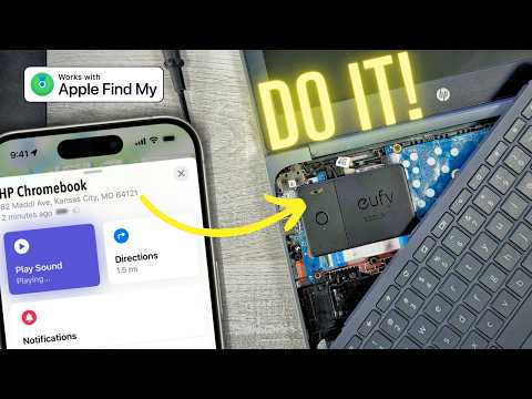Installing a GPS Tracking Device in Laptop [Locate a Lost or Stolen Laptop!] - Eufy SmartTrack Card