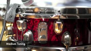 Video thumbnail for Mapex Black Panther "Versatus" Russ Miller 14x 4 5/8  Snare Drum by The Drum Shop - Portland, Maine