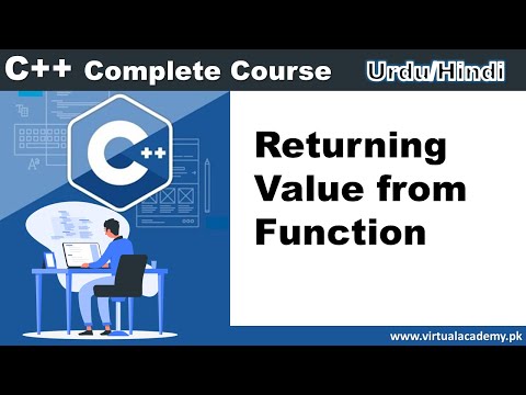 Returning Value from Function in C | C Complete Course in Urdu Hindi