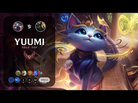 Yuumi Top vs Gangplank - EUW Grandmaster Patch 13.6