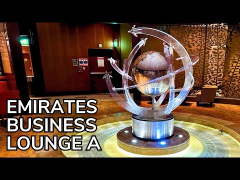 Emirates Business Class Lounge Concourse A Dubai Airport Terminal 3 August 2025 Review