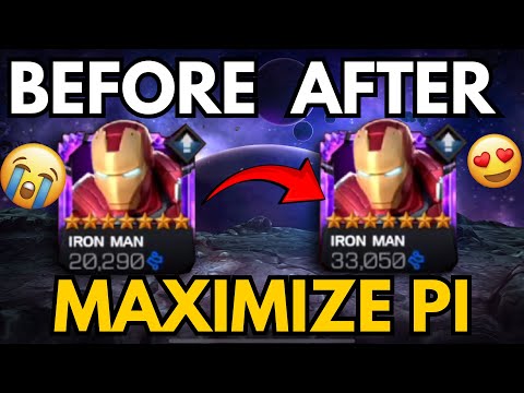 MAXIMIZE CHAMPION POWER INDEX | BEST MASTERY SETUP FOR PI | MARVEL CONTEST OF CHAMPIONS