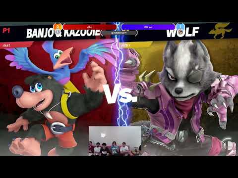 BCLeo (Banjo & Kazooie) vs rriftrrr (Wolf) - ajvitational #4  - Losers Round 1