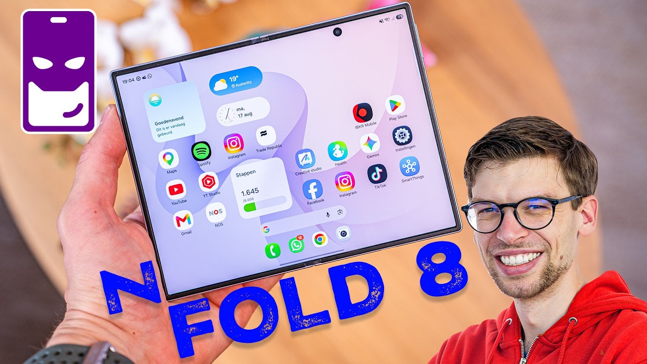 Dominick Viëtor video over de Samsung Galaxy Z Fold 8