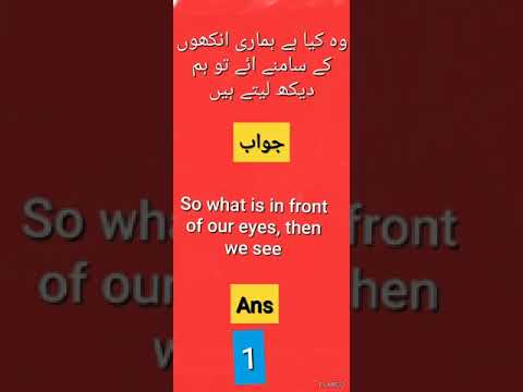 in Urdu *and English peheliyan first time es CHANAL par Ghufran hads from Okara pakistan