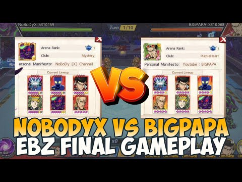 NoBoDyX vs BIGPAPA EBZ FINAL SERVER DEWA | One Punch Man: The Strongest