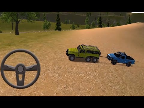 Truck Driver 6x6 Hill Driving #5, big offroad trucks, truck game Android Gameplay