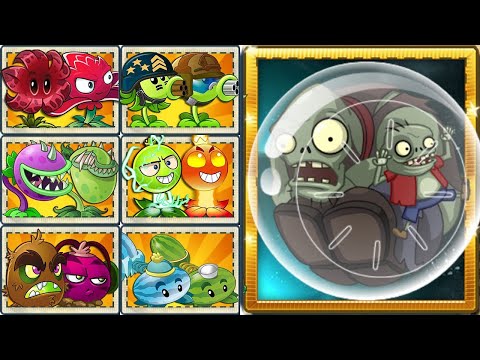 PvZ 2 Random Pair Plants VS Hamster Ball Gargantuar LEVEL 10 - Who Will Win?