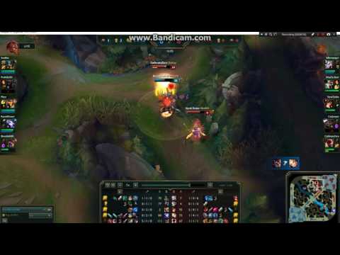 1v4 Kled and Skaarl quadrakill outplay [patch 6.16] on release