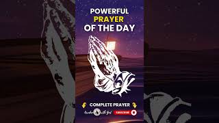 POWERFUL PRAYER OF THE DAY [PSALM 4] #morningprayer #todayspsalm #dailyprayer #psalms #godly #shorts