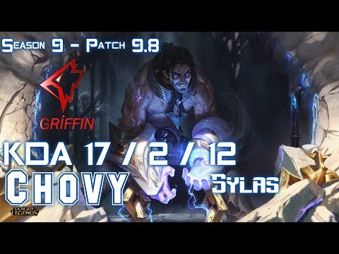 GRF Chovy SYLAS vs RYZE Mid - Patch 9.8 KR Ranked