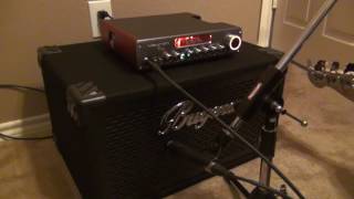 Video thumbnail for Bugera Veyron T BV1001T head and  Bugera BT210TS First Impressions. by The Vex Project