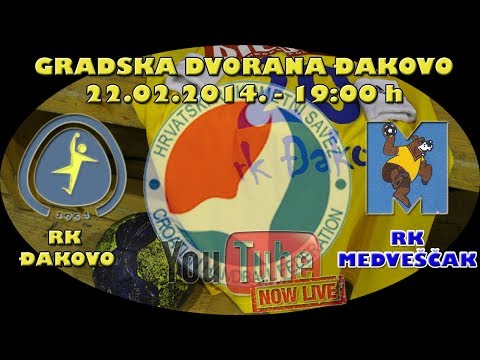 RK Đakovo - RK Medveščak 22.2.2014. - 19:00h