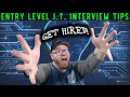Entry Level I T Interview Tips