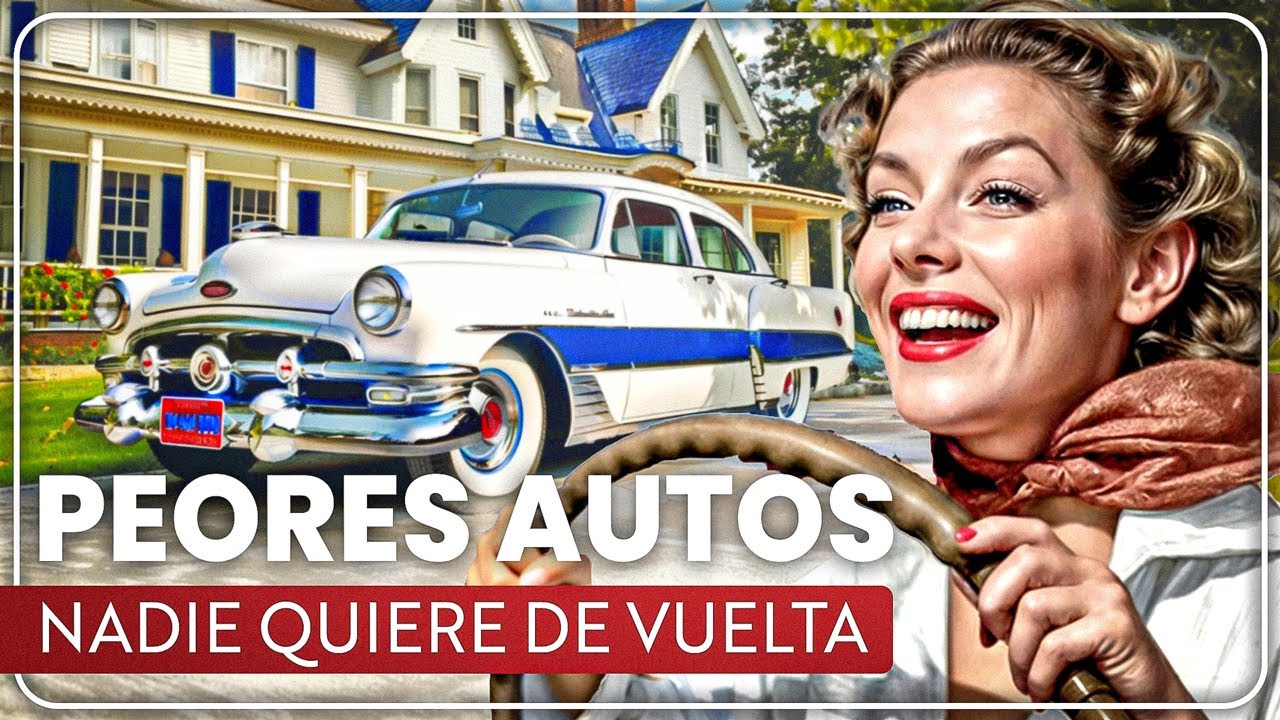 Los 13 PEORES Autos Americanos De Los Años 50, ¡Que Nadie Los Quiere De Vuelta!