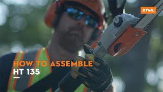 STIHL How to Assemble: HT 135 | STIHL Tutorial
