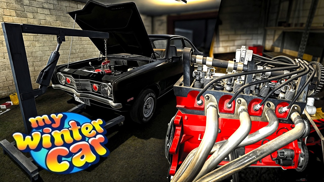 MEU MOTOR VOLTOU À VIDA! (ainda não é o fim) - My Winter Car #59