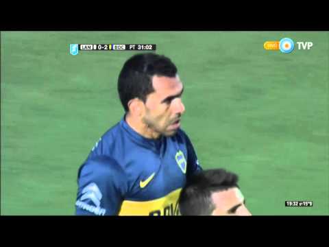 Gol de Tevez (2-0) / Lanús 0 - 2 Boca Juniors - Semifinal Copa Argentina 2015