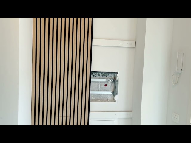 Vídeo relacionado con LeKuni - Cuadro de fieltro para oficina (120 x 60 cm, 8 paneles de pared de fieltro con adhesivo y tachuelas, foto/memo/pantalla para escuela, hogar, cocina, color caqui