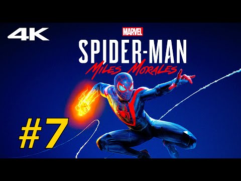 SPIDER-MAN Miles Morales Walkthrough Part 7 [4K 60FPS] No Commentary FULL GAME