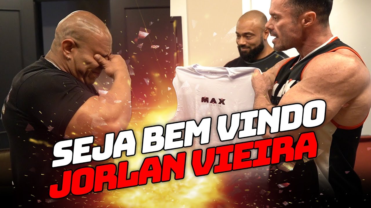 NÓS ACREDITAMOS NO ESPORTE, JORLAN VIEIRA É MAX