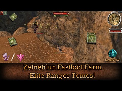 Zelnehlun Fastfoot, Elite Ranger Tome Farm -  Guild Wars Mesmer Farm Me/A - HM
