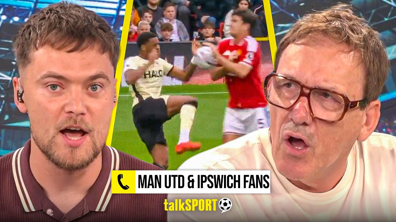 "GET RID OF IT!" Callers & Tony Cascarino DUMBFOUNDED by Harry Maguire handball DECISION!