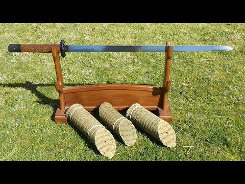 Review and testing of the Tang Heng Dao by LK Chen Swords