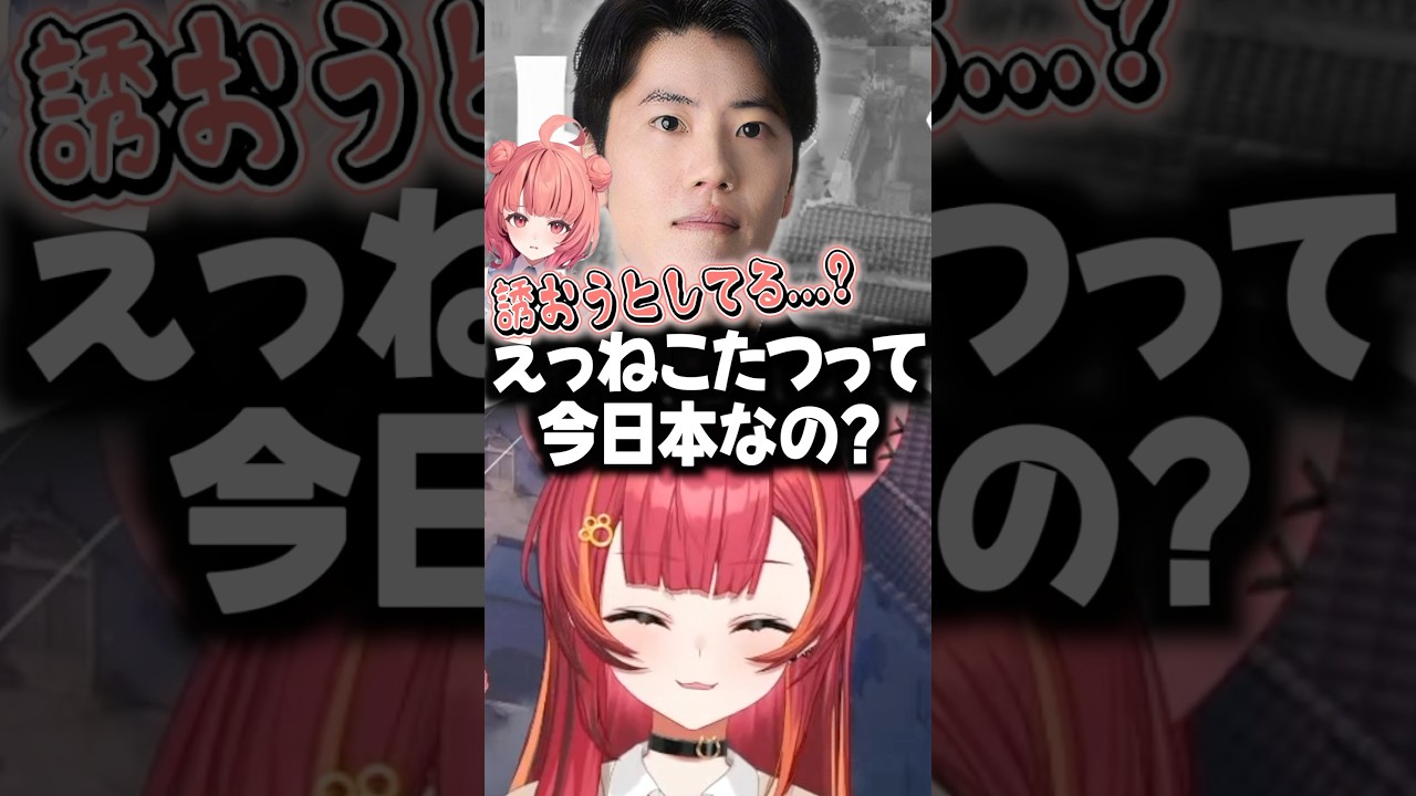 猫汰つなを「さんまの食事」に誘おうとするはんじょう　#猫汰つな #はんじょう #夢野あかり #euriece #dtto #ぶいすぽ #ぶいすぽっ #切り抜き #vtuber