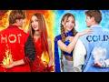 Hot Girl Vs Cold Girl My Boyfriend Is Fire Snow Boy