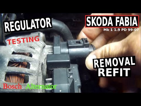 SKODA FABIA Regulator Bosch Alternator (Mk1 1.9 PD 00-07)