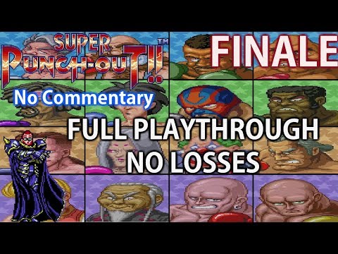 FULL PLAYTHROUGH | Super Punch Out (SNES) (No Losses) (No Commentary) | Lord Bojacx