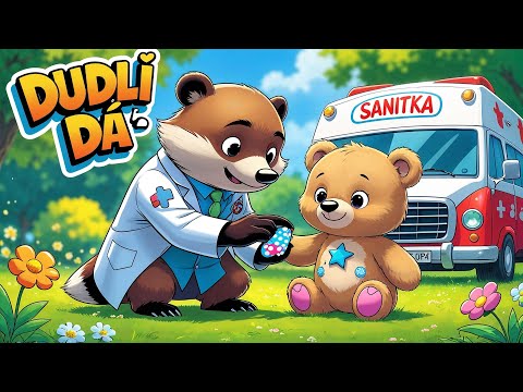 Sanitka 🚑 Ní-nó-ní-nó! | Česká písnička pro děti 👶