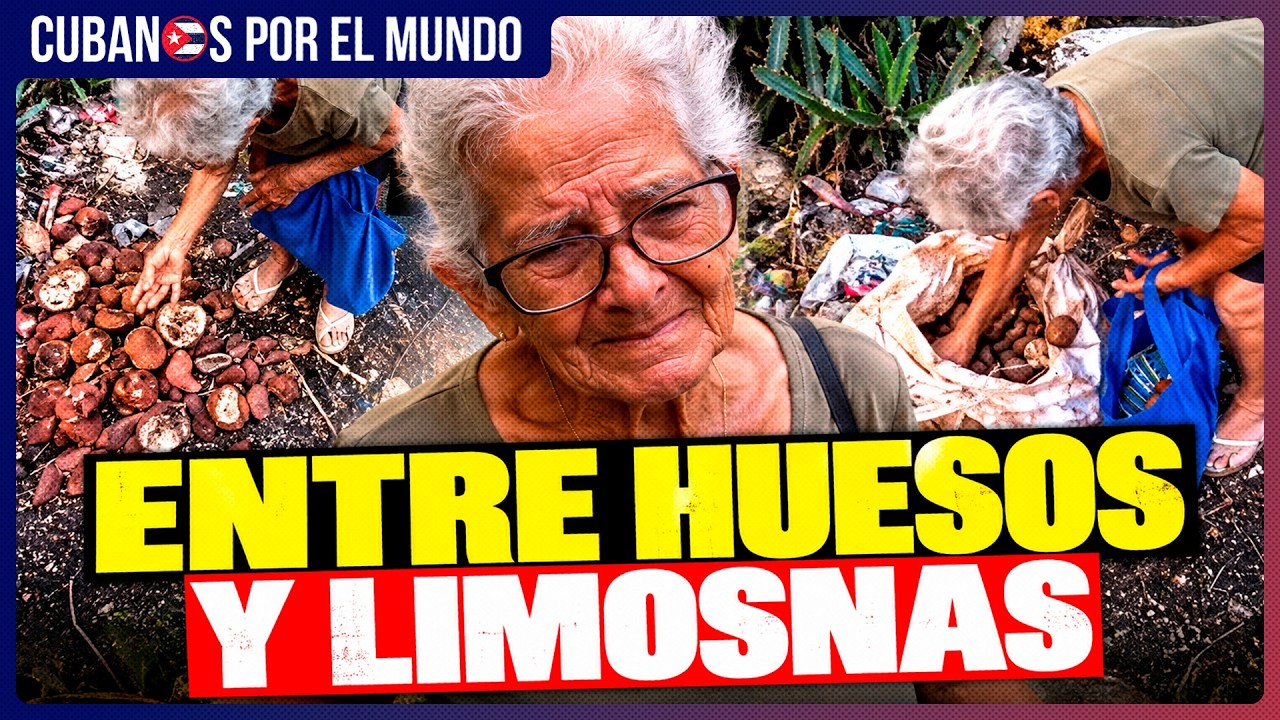 Una señora recoge boniatos en Cuba: Otaola comenta su testimonio