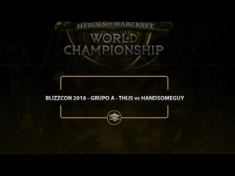 Blizzcon 2016 - Grupo A - Elimination Match - Thijs VS HandSomeGuy