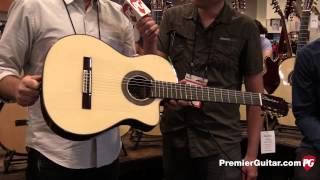 Video thumbnail for SNAMM '15 - Cordoba 55FCE Flamenco Guitar Demo by Premier Guitar