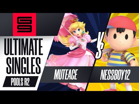MuteAce (Peach) vs Nessboy12 (Ness) - Ultimate Singles Pools Winners Quarter-Final  - Genesis 9