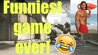 CS GO - Funniest game of my life! ft. David Hasselhoff