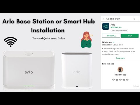 Arlo Base Station or Smart Hub Installation | Setup Arlo Base station