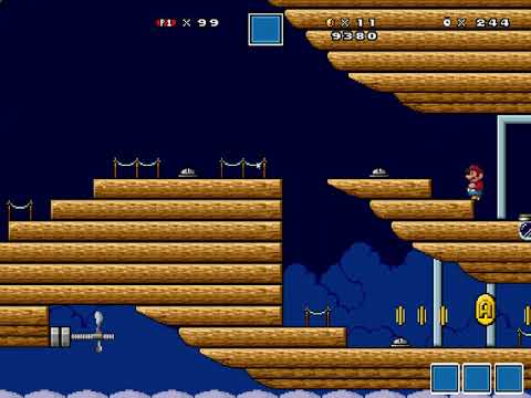 Super Mario Bros. X (SMBX2b4 Patch 1) - SMBX: New Adventures Larry Koopa's Airship (World 1-Airship)
