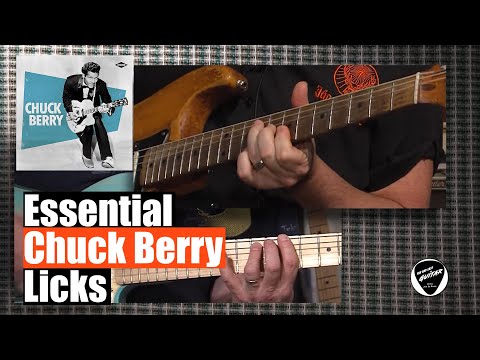 CHUCK BERRY ESSENTIALS 101. In this lesson we will go over rhythm & lead in the style of Chuck Berry