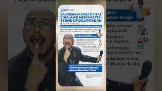 Pandji: Tak Merasa Kreativitas Dihalangi Meski Materi Stand Up Dilaporkan