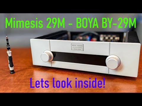 Goldmund Mimesis 29M "Inspired" Integrated Amplifier - Boya BY-29M first look video!